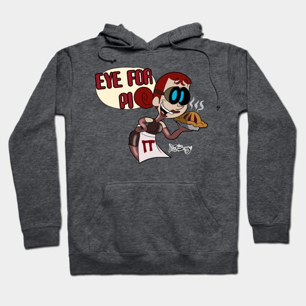 Eye for Pi Hoodie by D.J. Berry